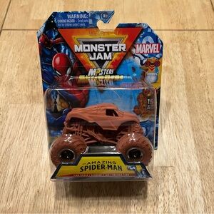 Monster Jam Marvel Mystery Mudders ~ The Amazing Spider•Man